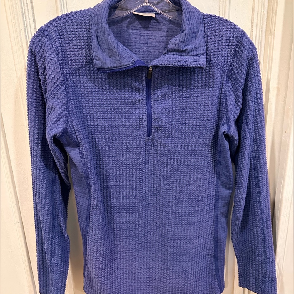 Columbia Dark blue (almost purple/indigo) Quarter-Zip Pullover